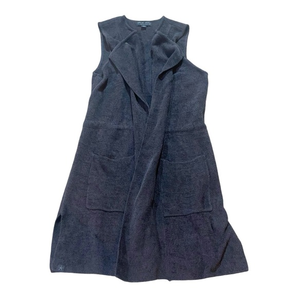 Barefoot Dreams CozyChic Ultra Lite Sleeveless
Shawl Cascading Vest Sz XS - Picture 3 of 6